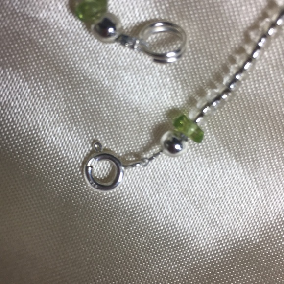 Chalcedony Sterling Silver choker pearl necklace - Picture 11 of 16